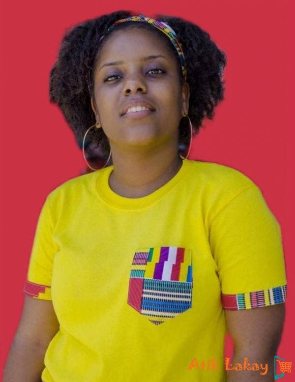 Afro T-shirt pour femme v3