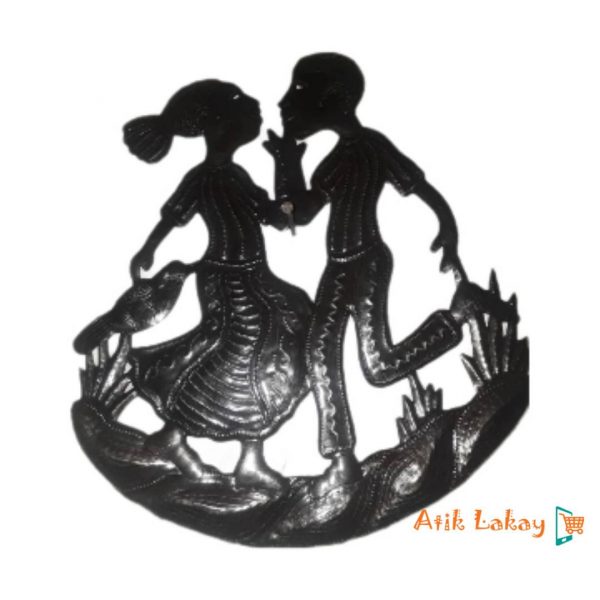 Décoration murale-Couple danseurs